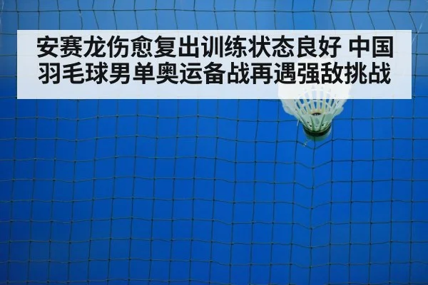 安赛龙伤愈复出训练状态良好 中国羽毛球男单奥运备战再遇强敌挑战